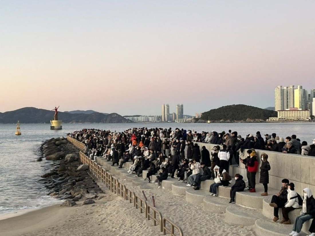 해운대 해변 사진